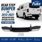 Chrome Rear Bumper Assembly For Nissan NV1500 NV2500 NV3500 2012-2021 W/ Sensors New. Price: $144.00.
