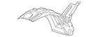Genuine Nissan Quarter Panel Splash Shield 76766-EA00A New. Price: $60.63.