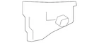 Genuine Mazda Rear Body Panel Extension N243-71-4A5 New. Price: $41.96.