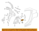 Gm Oem 17-19 Cruze Structure-inner Wheelhouse Filler 13409885 New. Price: $37.02.