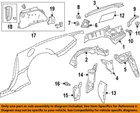 Gm Oem 16-24 Camaro Quarter Panel Inner Structure-lower Extn 23150752 New. Price: $36.95.