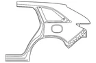 Genuine Mazda Quarter Panel KMY6-71-410 New. Price: $606.56.