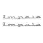 1967 Chevrolet Impala Quarter Panel Emblem Logo #67C-16723-SCPT New Pair. Price: $57.00.