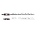 1966 Chevy Camino Rear Quarter Panel Trim Chrome Emblems Pair New. Price: $179.95.