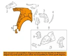 Gm Oem 10-16 Lacrosse Quarter Panel Structure-inner 23449441 New. Price: $257.10.