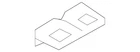 Genuine Nissan Body Panel Bracket (rear Upper) 85240-EL030 New. Price: $7.85.
