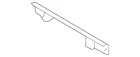 Genuine Mazda Rear Body Panel Lower Bracket TD11-70-75Y New. Price: $13.38.