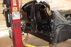 15-21 Subaru Wrx 2.5L Sti Gray Passenger Right Side Rocker And Post Cut Used. Price: $447.27.