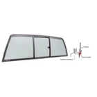 C.r. Laurence ECT894S Perfect Fit Tri-vent Slider For Chevy/gmc S-series New. Price: $603.15.