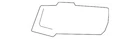 Genuine Honda Panel Extension 64781-TVA-A00ZZ New. Price: $42.46.