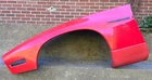 Nice Used Original Genuine Porsche 928 S4 Left Front Fender Red 1987-95. Price: $450.00.