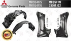 Mitsubishi Oem Shield Kit,splash Lh & Rh Set For Lancer Evo 7/8/9 CT9A New. Price: $186.00.