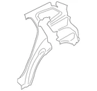 Genuine Mazda Inner Panel Assembly TDY2-71-100 Qty New. Price: $394.11.