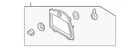 Genuine Audi Wheel Housing Access Cover 8V5-863-990-CA9 New. Price: $228.00.
