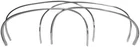 1968 Impala, Caprice Wheel Opening Moldings 4-PIECES New. Price: $145.56.