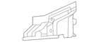 Genuine Nissan Quarter Panel Reinforcement 78852-3JA0A New. Price: $84.30.
