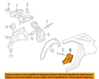 Gm Oem 10-17 Terrain Quarter Panel Inner Structure-lock Plr Reinf 20913893 New. Price: $38.70.