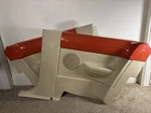 98-10 Vw Volkswagen Beetle Hardtop Rear Interior Quarter Panels Orange/ Tan Used. Price: $349.00.