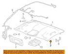 Gm Oem 14-20 Escalade Esv Roof Interior Trim-coat Hook 23299837 New. Price: $23.39.