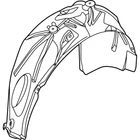 Ford Oem Filler - Quarter Panel Right LJ8Z54278B50B New. Price: $159.21.