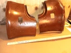 Pair 1949-1950 Chevrolet Chevy Fleetline Tail Light Panel W/ Trunk Corner Nors Used. Price: $189.00.