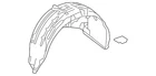 Genuine Honda Quarter Panel Splash Shield 74550-TLA-A50 New. Price: $208.22.