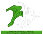 Genuine Ford Oem 16-23 Nautilus Left Driver Side Quarter Panel FA1Z-5827841-A New. Price: $950.00.