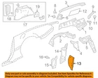 Gm Oem 16-23 Camaro Quarter Panel Inner Structure-filler 23323293 New. Price: $155.34.