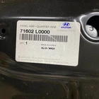 Hyundai Genuine Parts 71602-L0000 Panel Assembly-quarter Inner,rh 71602L0000 Oem New. Price: $390.00.