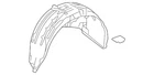 Genuine Honda Wheelhouse Liner 74550-TLA-A50 New. Price: $185.00.