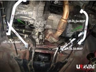Brace Ultra Racing Rear Lower Side Bar For 1990-1995 Toyota MR2 SW20 4 Points New. Price: $208.00.