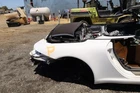 2005-2008 Porsche 911 997 Convertible Rear Quarter Panel Right White Rwd Used. Price: $629.26.