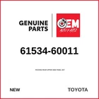 Genuine 60-84 Toyota Packing Rear Upper Side Panel Set 61534-60011 New. Price: $61.00.