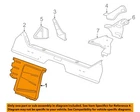 Gm Oem 14-19 Corvette Rear Floor Body-front Panel 20982117 New. Price: $41.13.