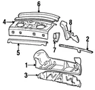 Genuine Gm Panel Reinforced 10232312 New. Price: $33.31.