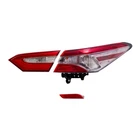 3 Pc Set Of Passenger Side Tail Lights & Bumper Reflector For 2018-2019 Camry New. Price: $112.40.