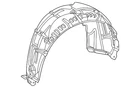 Genuine Mercedes-benz Quarter Panel Splash Shield 236-880-48-03 New. Price: $165.60.