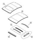 Genuine Mopar 2008-2014 Dodge Avenger Side Rail Reinforcement Left 5155287AH New. Price: $98.81.