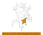 Gm Oem 02-09 Trailblazer Ext Quarter Panel Components-lower Filler 15201660 New. Price: $79.40.