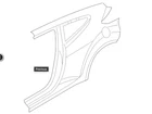 Hyundai Veloster 15-17 Oem Quarter Panal P/N#715032VG50 New. Price: $1200.00.