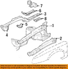 Gm Oem 89-91 Eldorado Fender Structural Components Rails-engine Bracket 20723449 New. Price: $29.33.