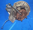 1995-1998 Porsche 993 911 Right Rear Spindle Knuckle W/hub W/brake Cable Good! Used. Price: $179.95.
