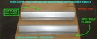 1952,1953,1954 Ford Sedan Rear Door Rocker Panel #376PR Ems Auto New. Price: $192.00.