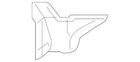 Genuine Volvo Lower Quarter Panel 31675350 New. Price: $109.15.