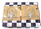 Maserati Ghibli Quattroporte Levante Right+left Quarter Panel Emblem Genuine New. Price: $239.00.