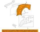 Gm Oem 03-05 Cavalier Quarter Panel Structure-inner Assy 88955235 New. Price: $421.22.