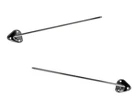1973-87 Chevy Gmc Pickup Truck Blazer Jimmy Sun Visor Bracket Set Chrome New. Price: $76.70.