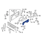 Ford F-150 2021-2025 ML3Z9627840C Rear Right Outer Truck Bed Panel New. Price: $834.80.