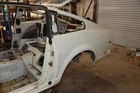Driver Left Rear Quarter Panel Assembly Fits 82-83 280ZX Used. Price: $447.28.
