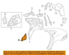 Gm Oem 14-20 Impala Quarter Panel Inner Structure-lower Extn 22793083 New. Price: $517.25.